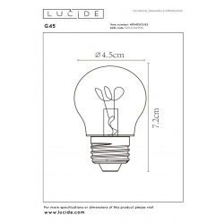 LED BULB 49045/03/62